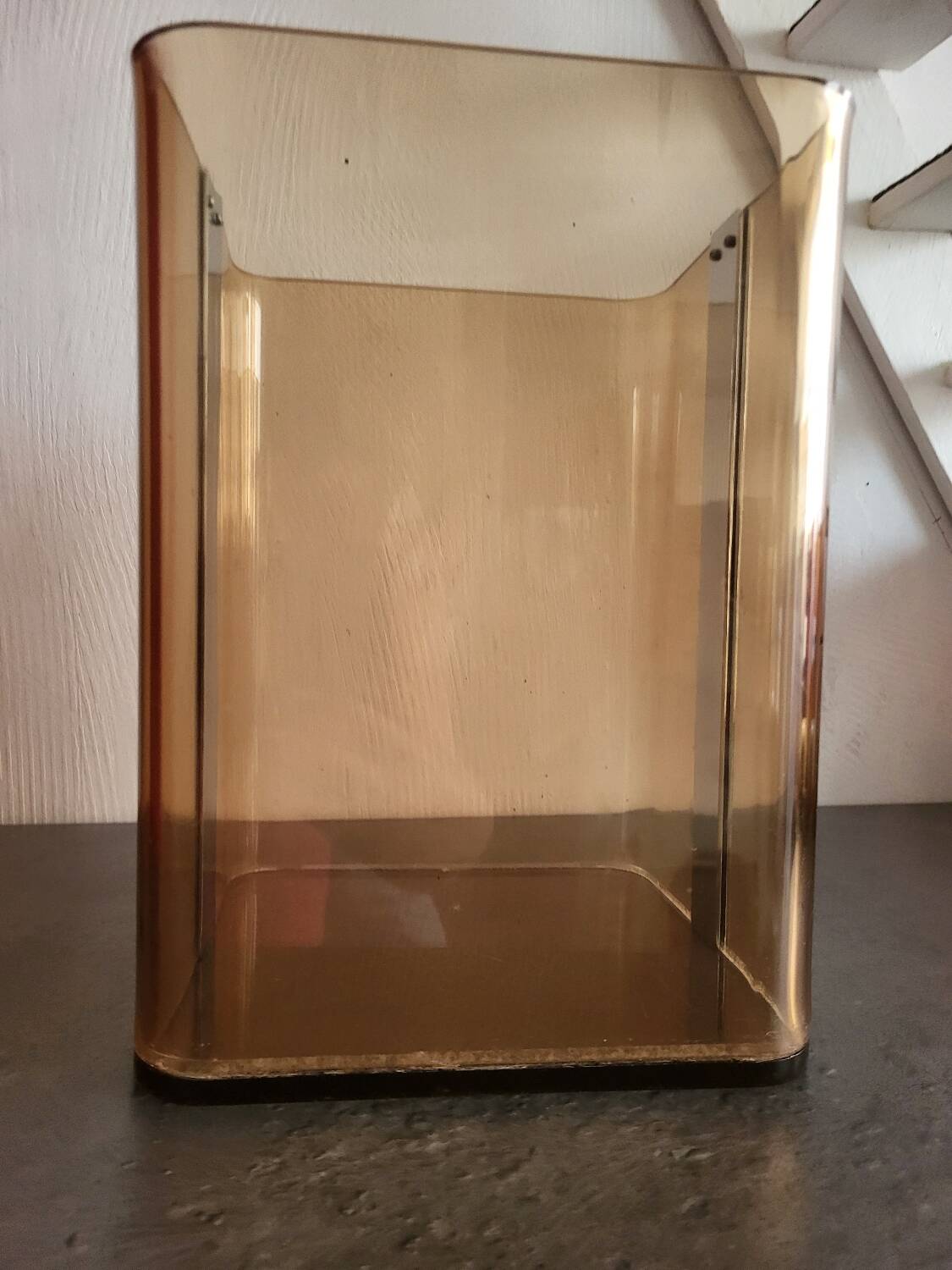 Vintage wastepaper basket or umbrella stand (Michel Dumas for Roche)