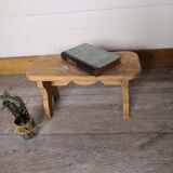 old small bench or step stool