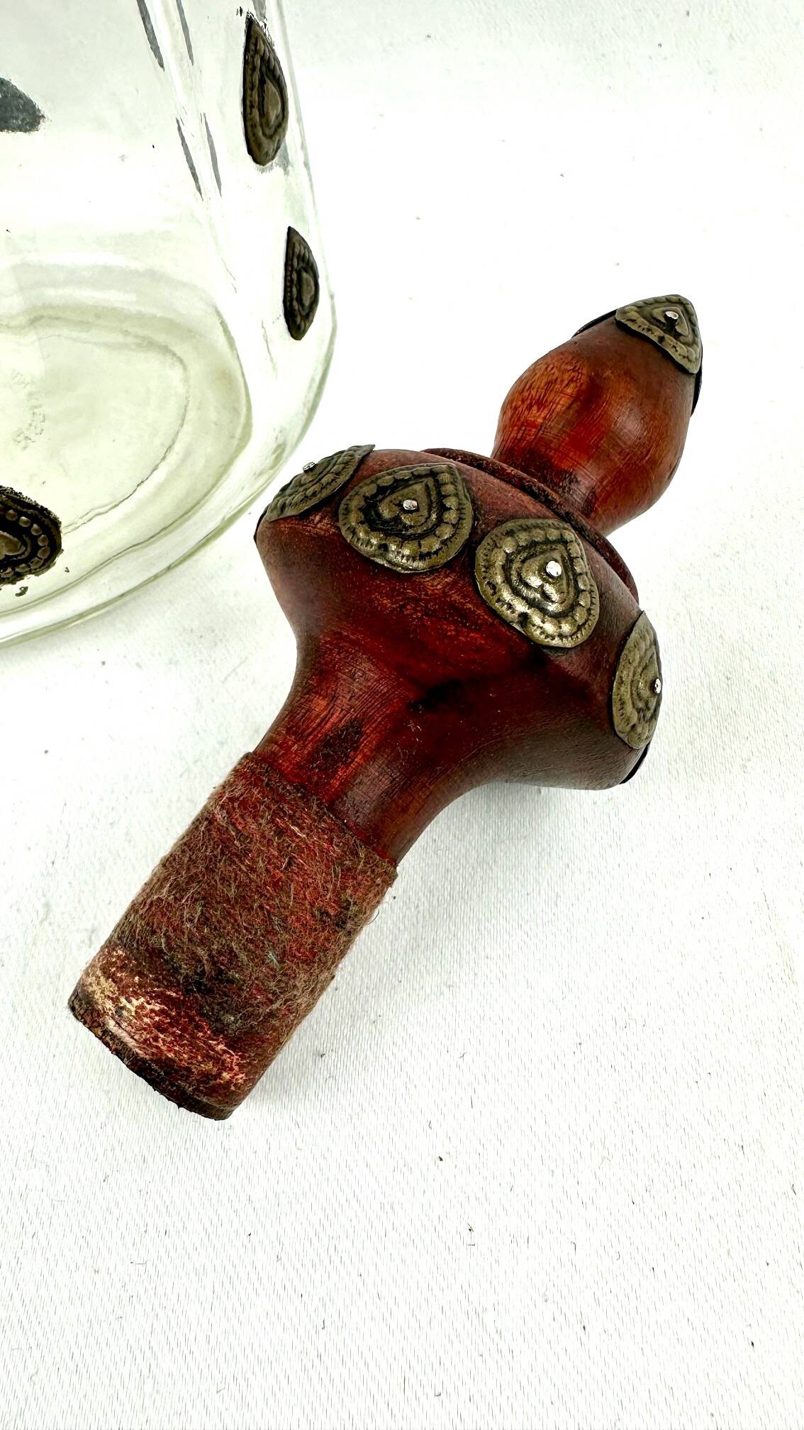 Vintage vodka carafe