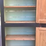 Buffet patine noirs et vert
