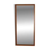 Miroir en palissandre avec épingles en laiton, AM Spejle Danemark, années 1960