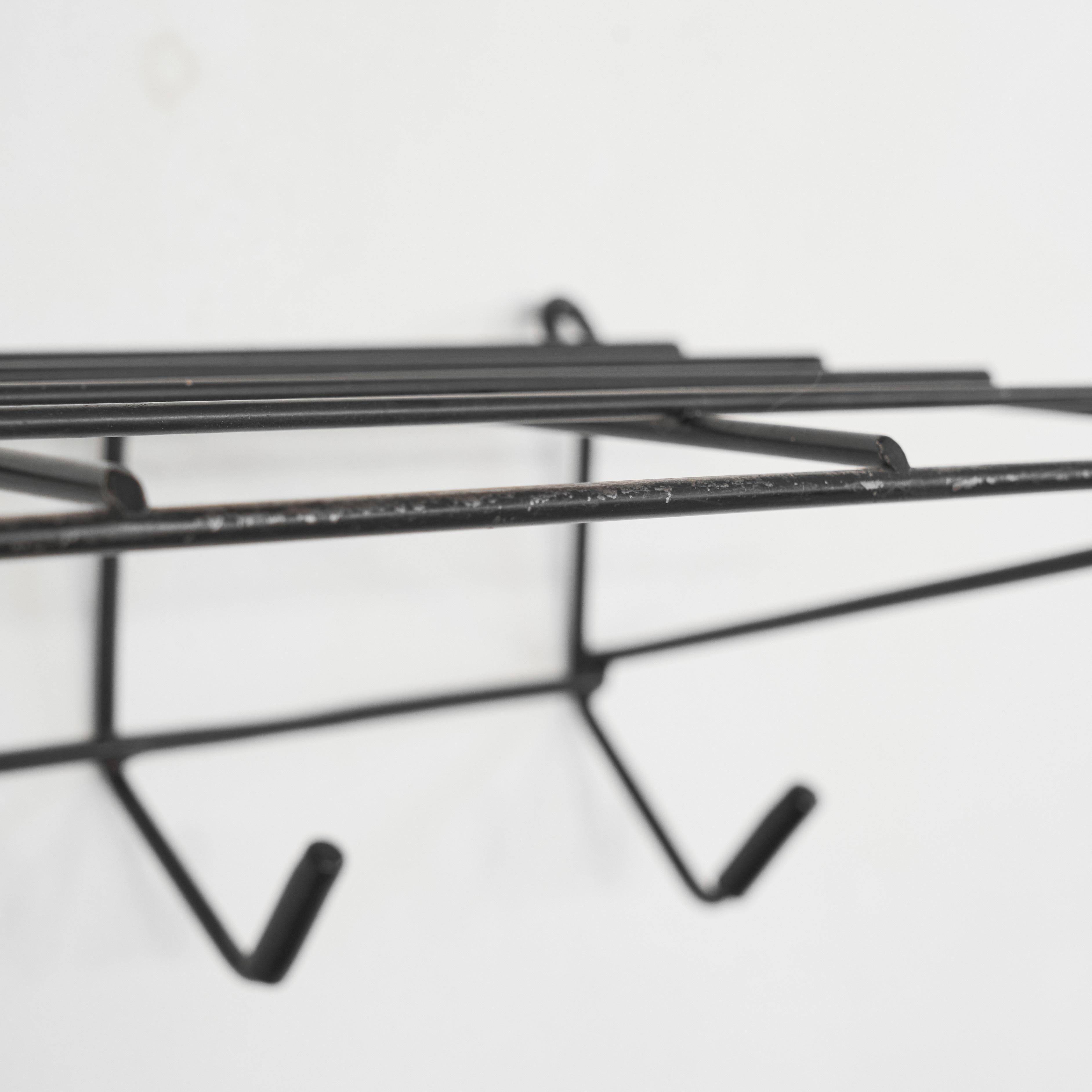 Friso Kramer DZ05 coat rack in wire metal 't Spectrum 1956