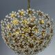 Bakalowits & Söhne floral crystal chandelier, Austria, 1970s