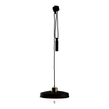 Vintage aluminium and methacrylate suspension, Italy, 1960s