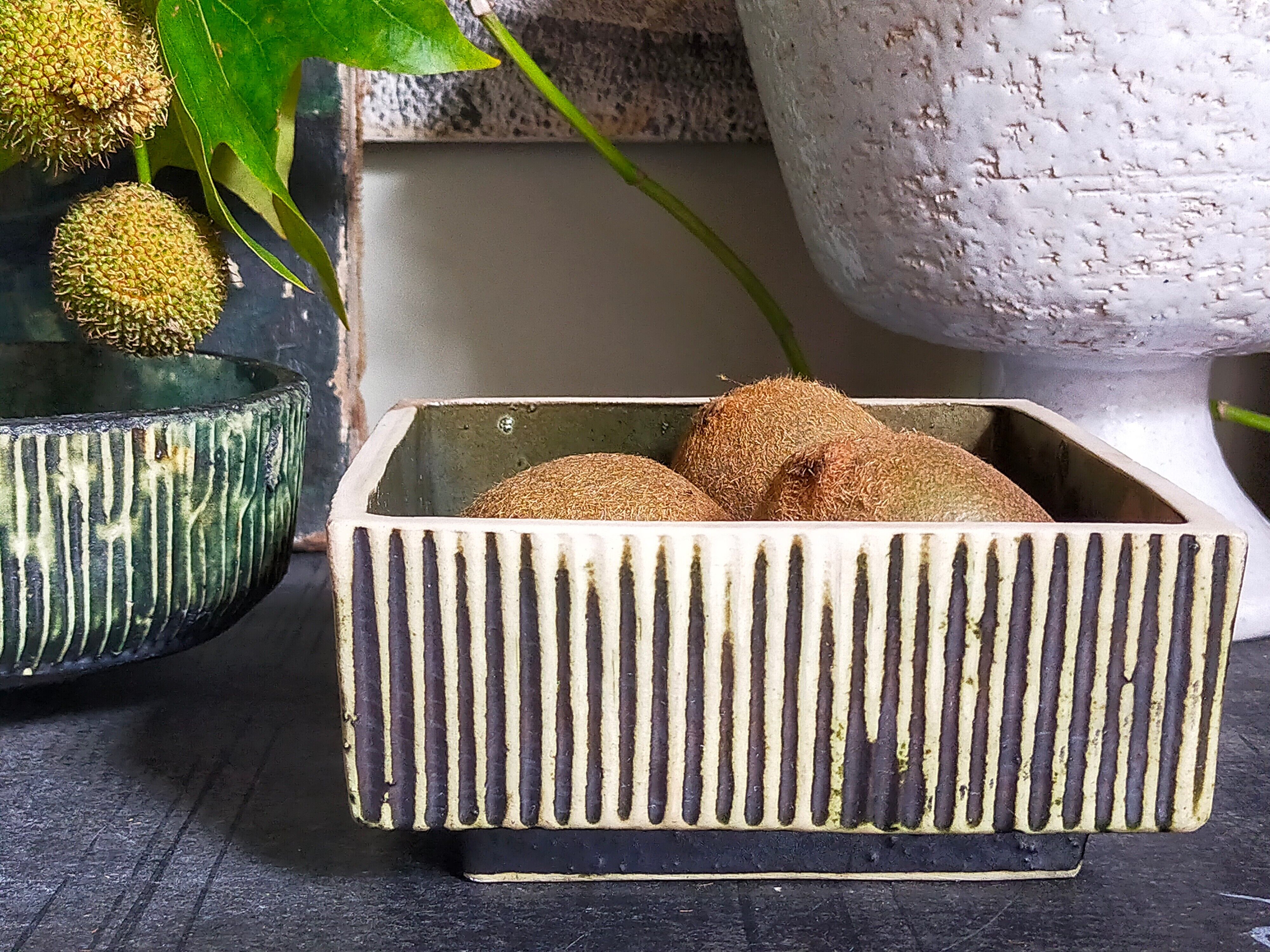 Vintage ceramic ikebana vase