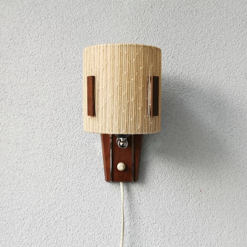 Apply vintage sisal rope 70s