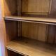 5-shelf solid wood bookcase