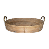 Rattan tray