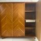 Vintage compass foot wardrobe
