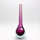 Vase - Murano Sommerso - Ouraline Uranium Glass - Amethyst - 1960