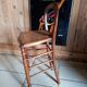 High chair called "sitting standing", late nineteenth early XX th