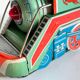 Metal toy vintage locomotive