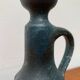 Brutalist Vintage Carafe Vase by Gerhard Liebenthron, 1980