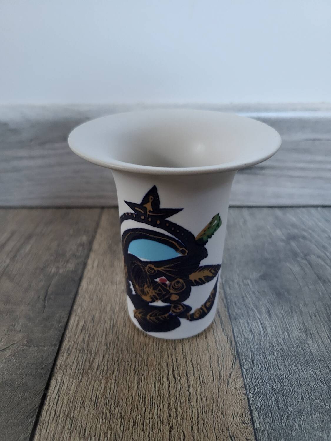 Rosenthal Gilbert Portanier Ceramic Vase / Abstract