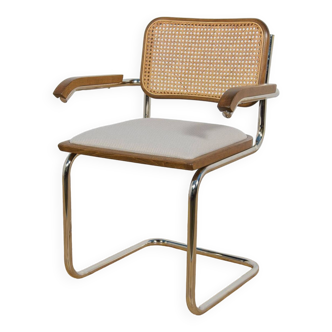 Chrome-plated armchair Type Cesca, Italy, 1980s