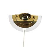 Dijkstra Hollande - Modèle Kappa mini - halogène - laiton - verre - années 80