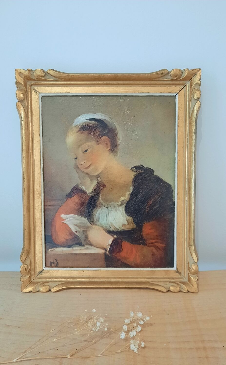 Hand-painted painting