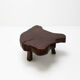 Solid tree trunk coffee table ca.1950