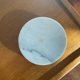 Vintage white marble ashtray