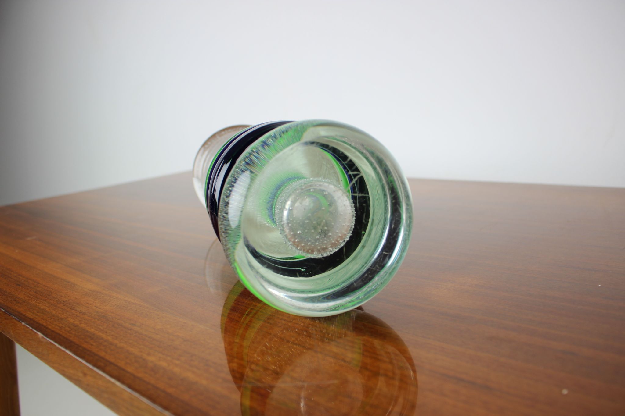 Art Glass Vase by Pavel Jezek for Skrdlovice Glassworks,1975s