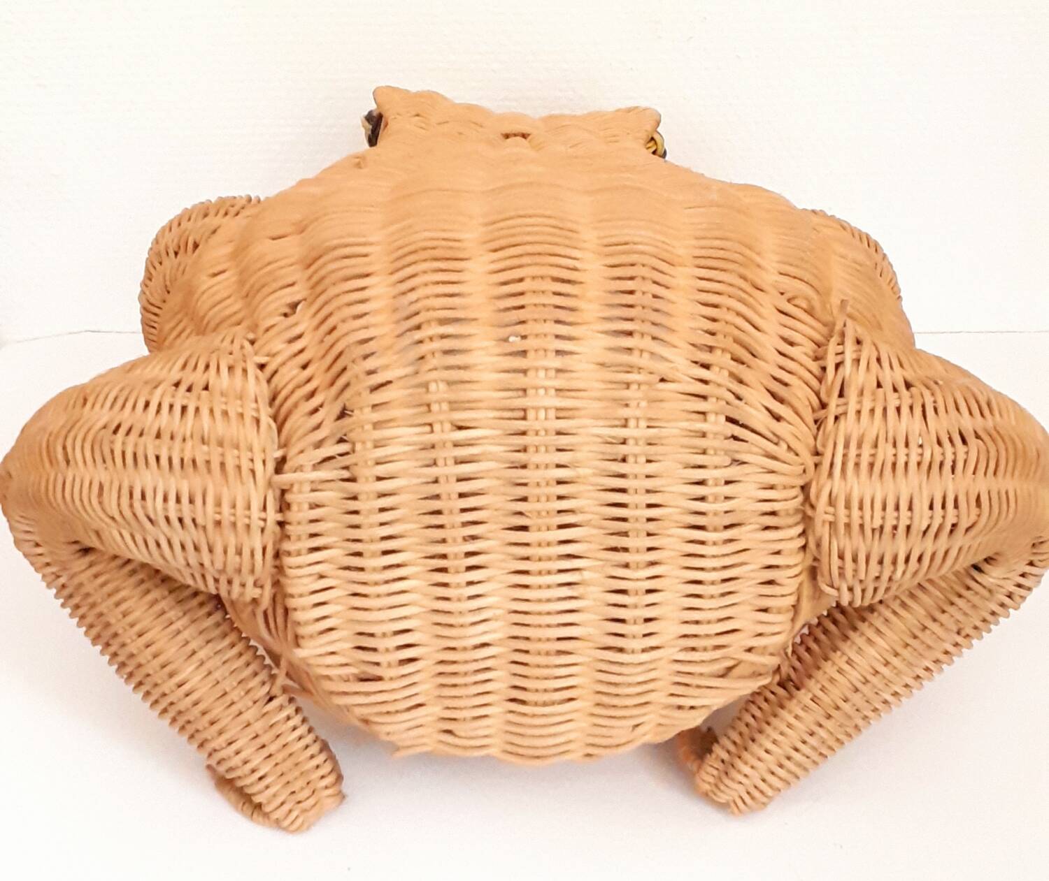 Rattan frog Olivier Cajan, 1970