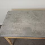 Bistro table zinc tray 185 cm