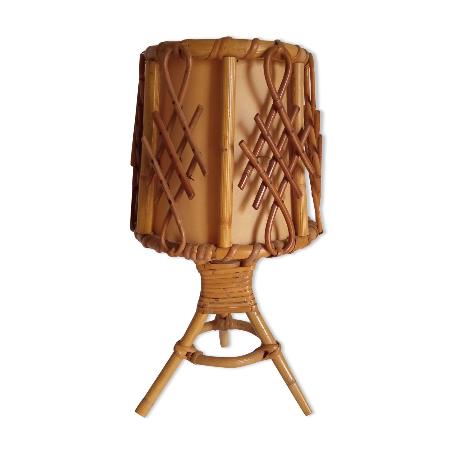 Lampe de chevet bambou