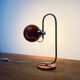 Vintage Italian magnetic table lamp from the space age.