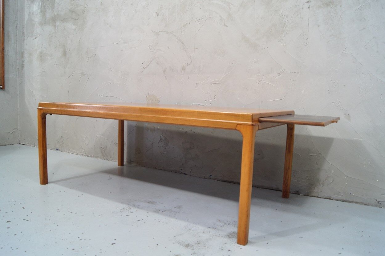 Scandinavian minimalist teak coffee table, 1960s