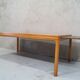 Scandinavian minimalist teak coffee table, 1960s