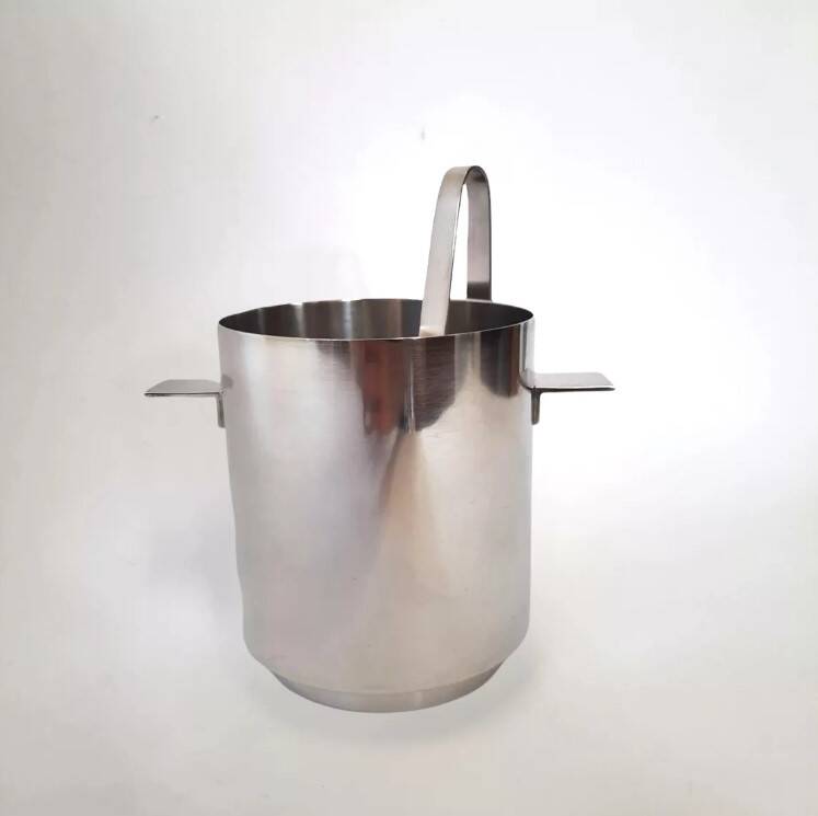 Ice bucket and tongs, 1950s Lino Sabattini for Christofle