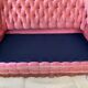Living room 3 pieces velvet toad