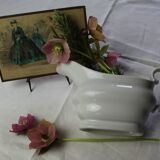 White porcelain gravy boat
