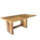 Dining Table with Extensions, 1940s In Solid Oak