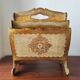 Porte-revue vintage Florentin en bois