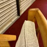 Sofa Guillerme and Chambron solid oak