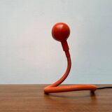 Vintage Italian Space Age Hebi table lamp by Isao Hosoe for Valenti Luce, 1970s.