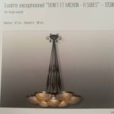 Art-deco chandelier