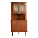 vintage corner cabinet | display cabinet | 1960s | Danish