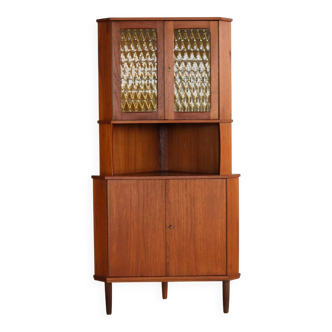 vintage corner cabinet | display cabinet | 1960s | Danish