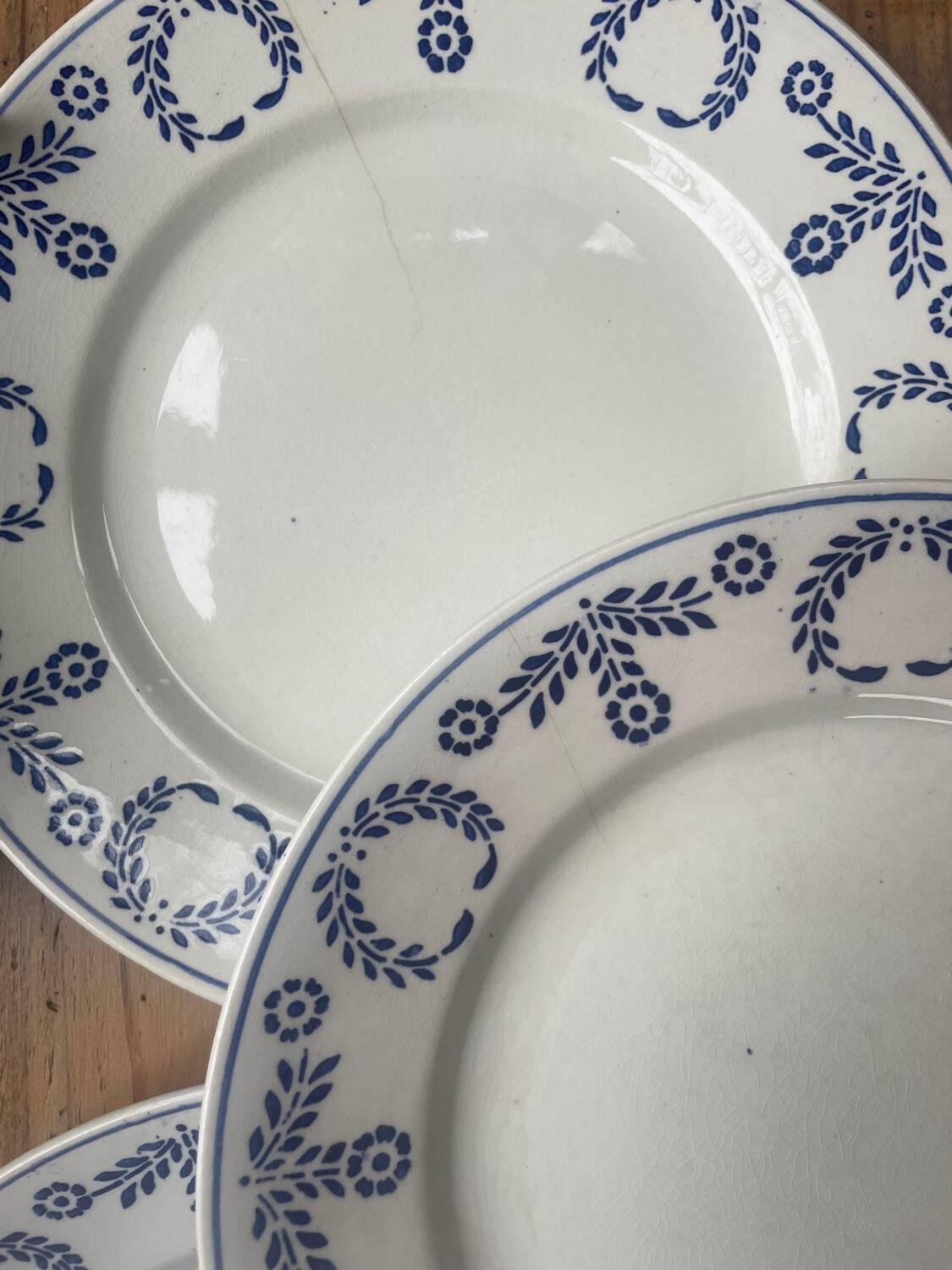 Luneville dinner plates 1890