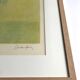 Signed and justified lithograph by pierre boncompain, untitled (tulips baroques), 1982