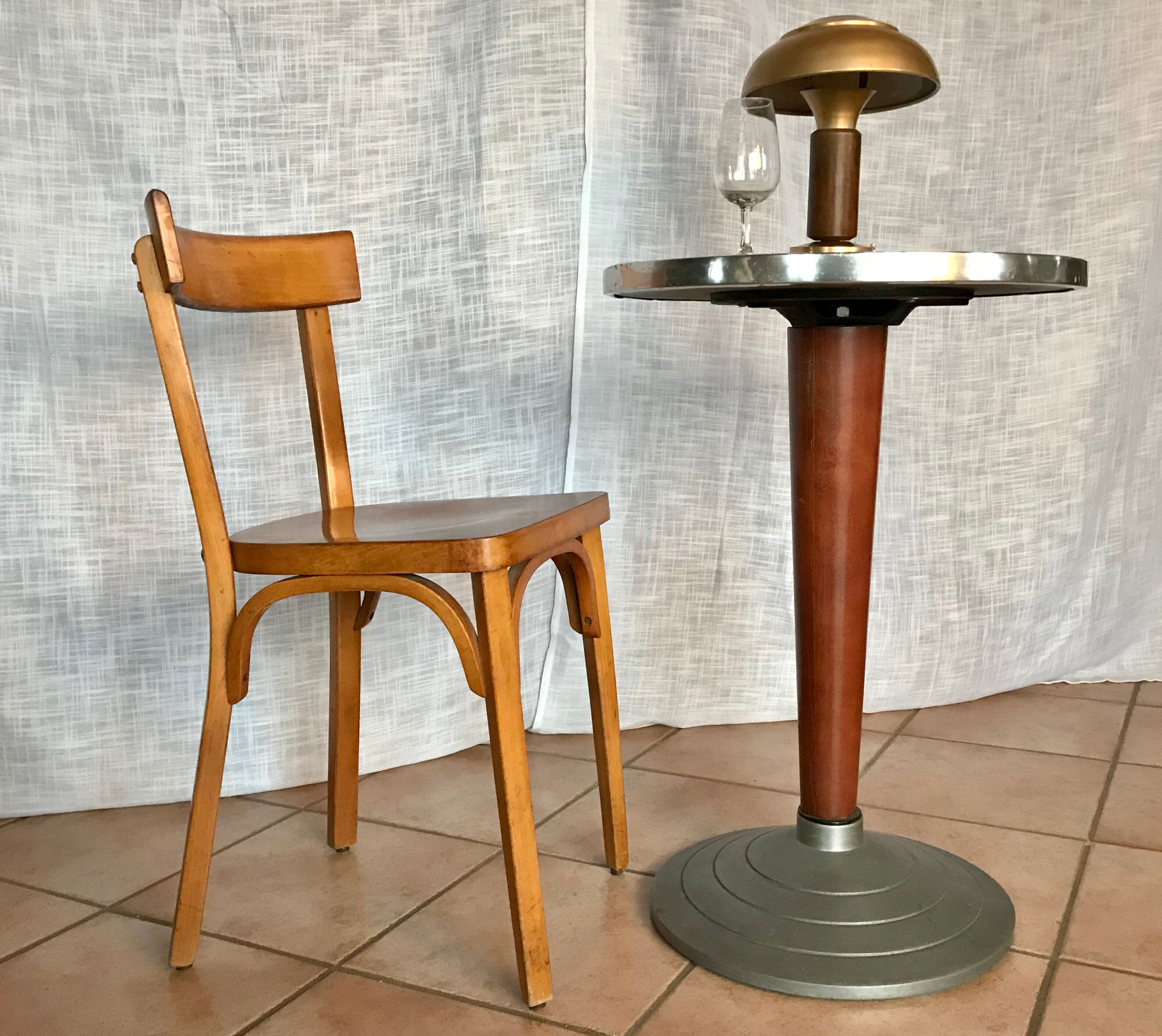 Set of 6 chairs bistro Baumann No. 55