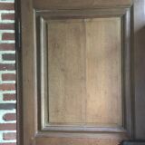 Old passage door in oak