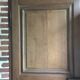 Old passage door in oak
