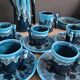Vallauris blue coffee set - 22 pieces