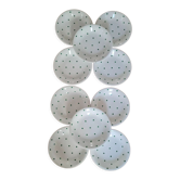 Set of 10 flat plates longchamps vintage