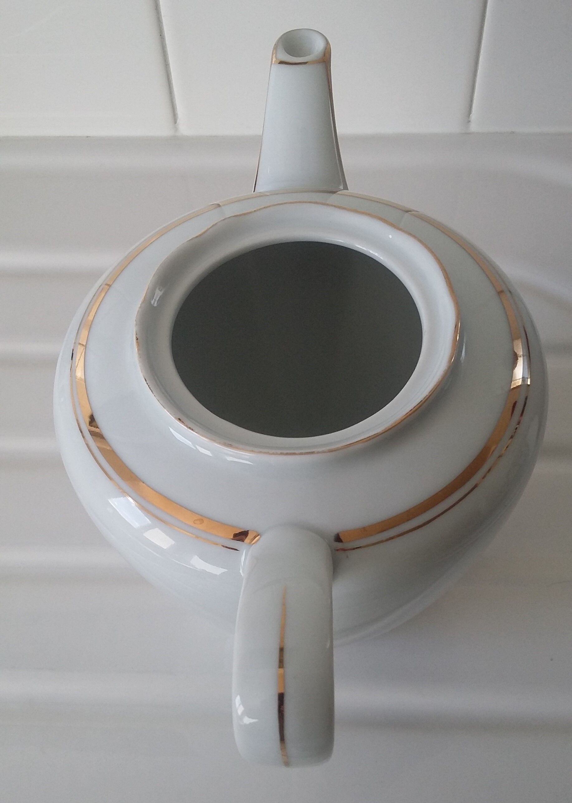 Czech porcelain coffee maker
