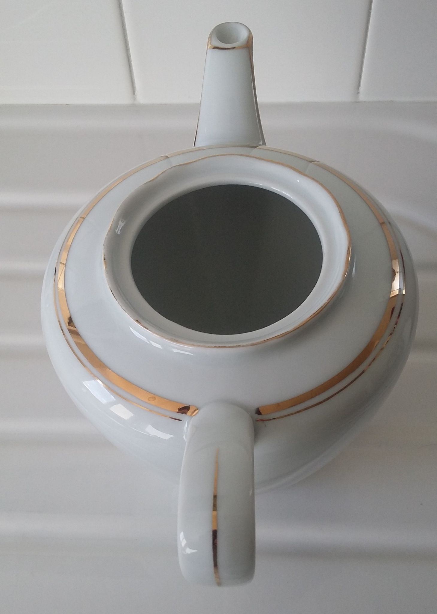 Czech porcelain coffee maker