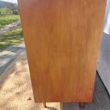 vintage commode, tapered legs